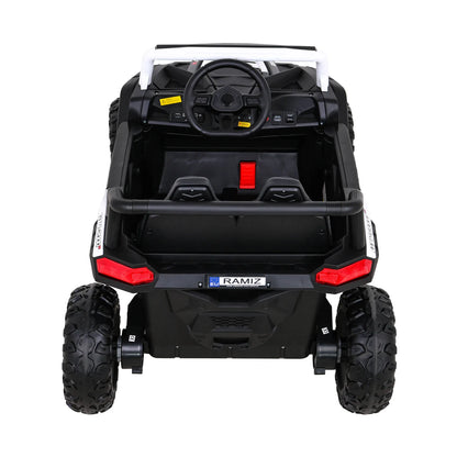 Otroški buggy na akumulator UTV 2000M Racing – Bela