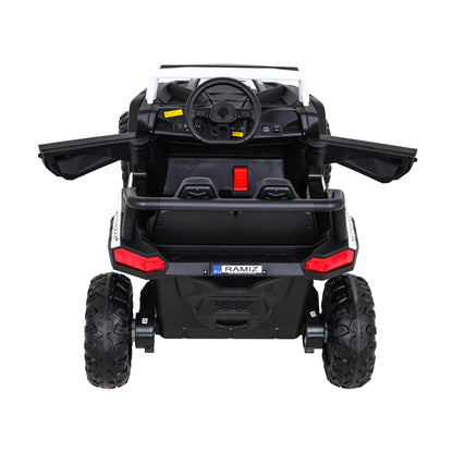 Otroški buggy na akumulator UTV 2000M Racing – Bela