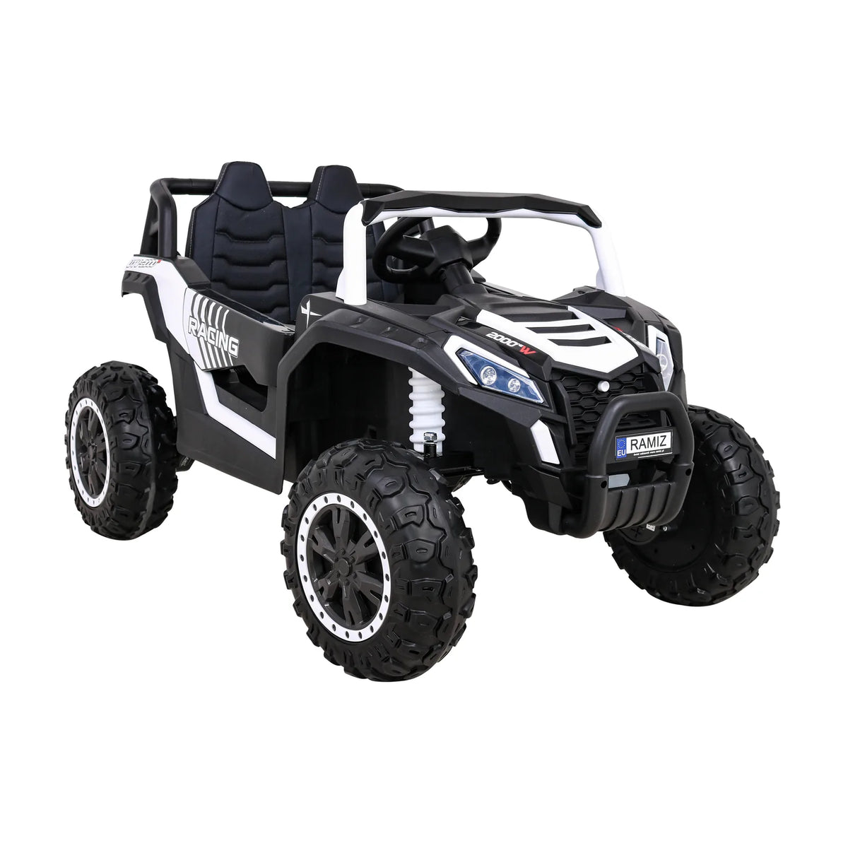 Otroški buggy na akumulator UTV 2000M Racing – Bela