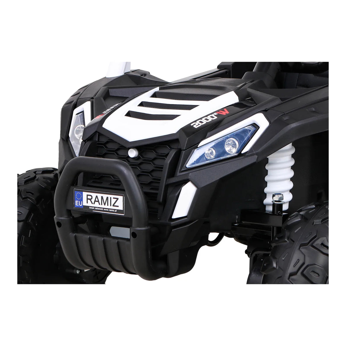 Otroški buggy na akumulator UTV 2000M Racing – Bela