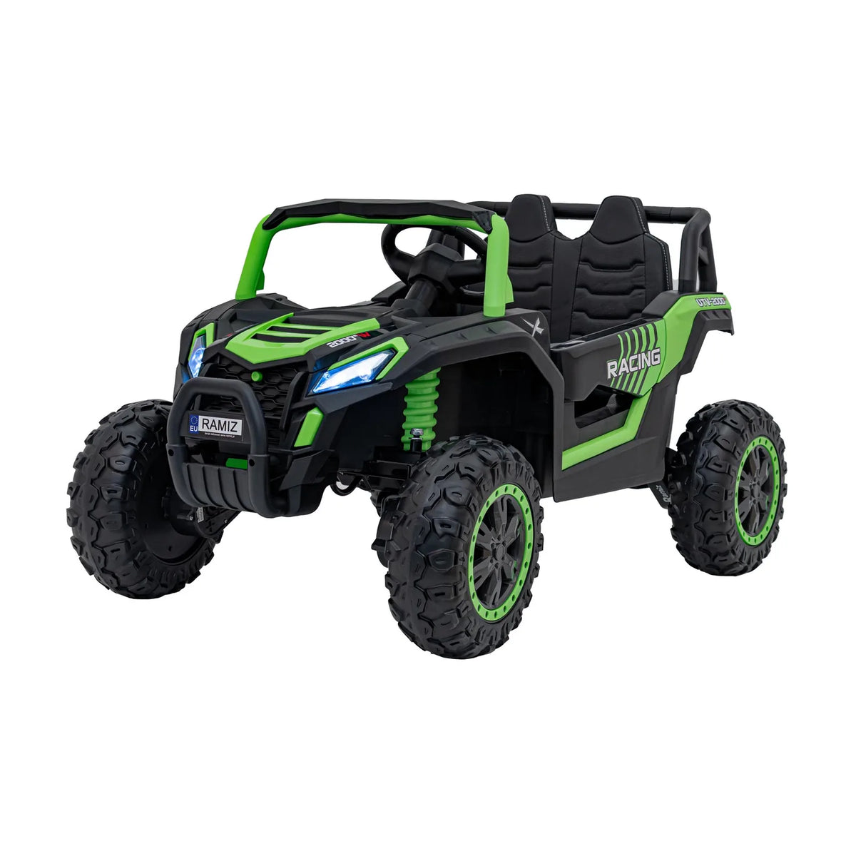 Otroški buggy na akumulator UTV 2000M Racing – Zelena