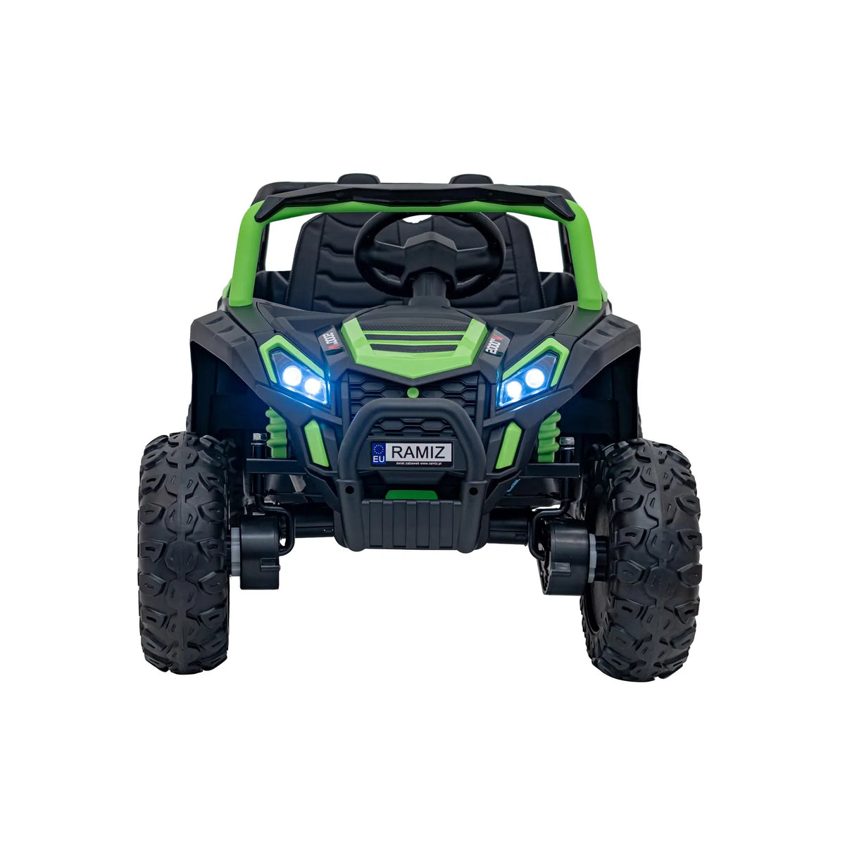 Otroški buggy na akumulator UTV 2000M Racing – Zelena