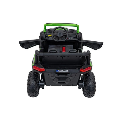 Otroški buggy na akumulator UTV 2000M Racing – Zelena