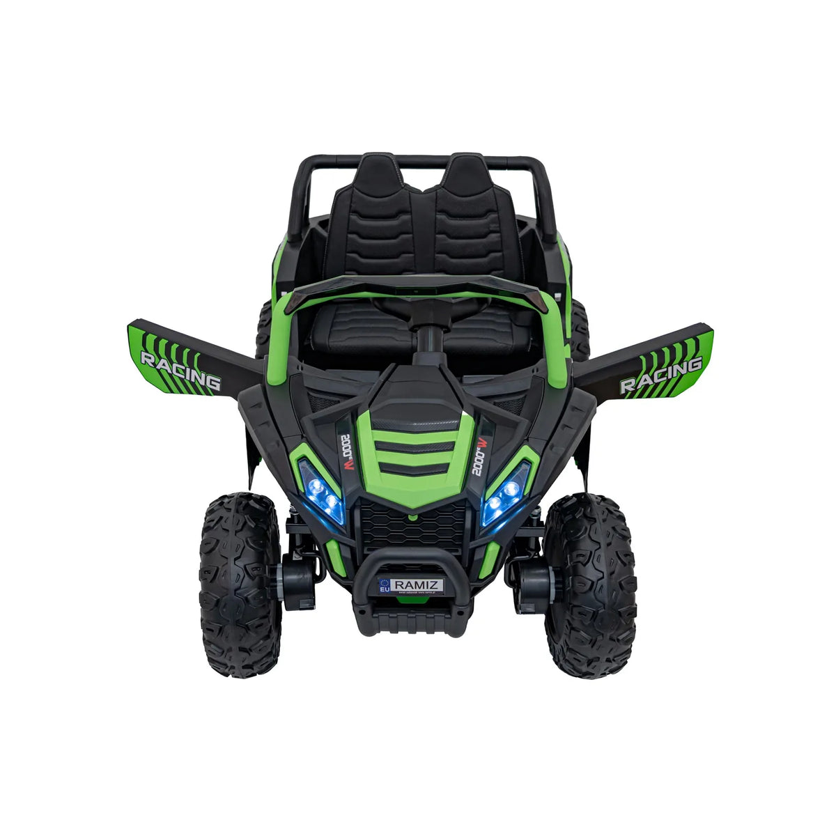 Otroški buggy na akumulator UTV 2000M Racing – Zelena