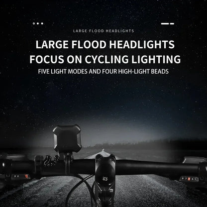 Electric horn with front light 140dB for electric scooter or bike