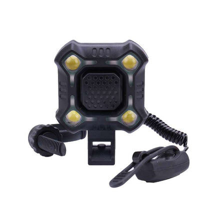 Electric horn with front light 140dB for electric scooter or bike