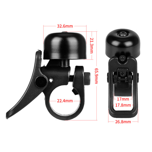 Black Bell for Electric Scooter Xiaomi M365