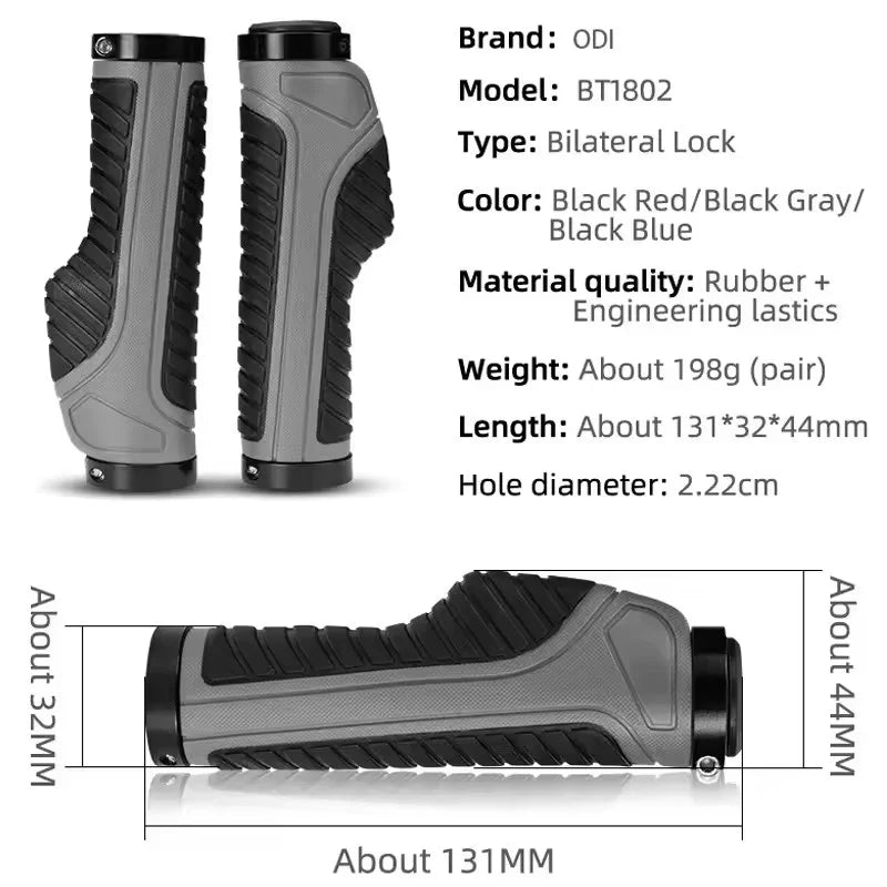 Črni ergonomski ročaji, 131 mm – 3