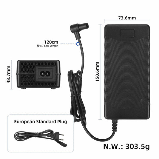 Charger 54.6V 2A for electric scooter Xiaomi 4 Pro 2nd Gen
