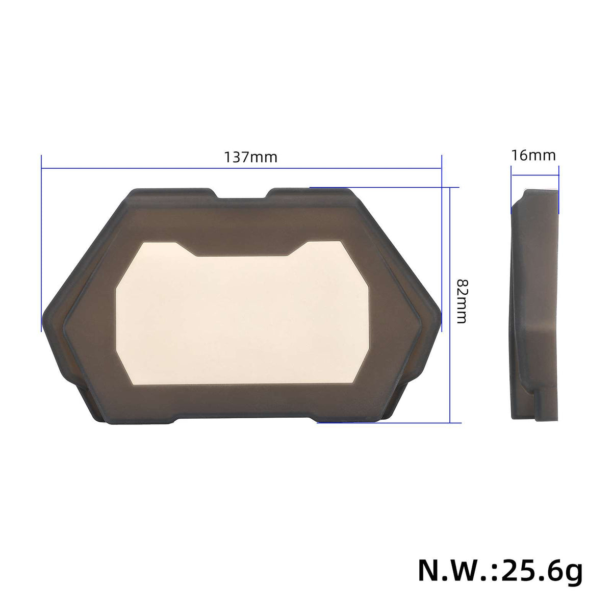 Silicone protective screen cover for electric scooter KuKirin G2 Pro