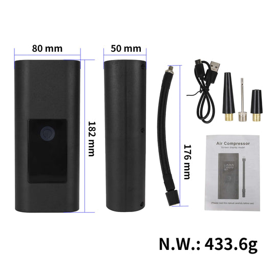 Electric pump One button tire air pump