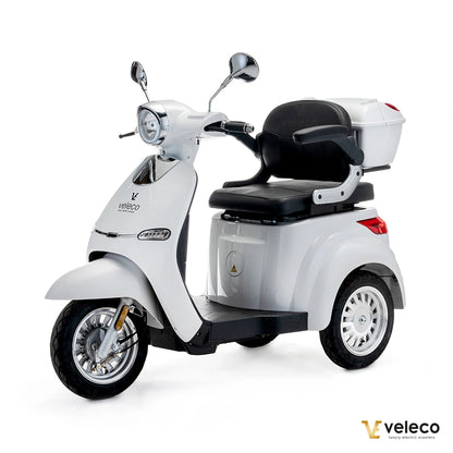 Electric Mobility Scooter Veleco Cristal White