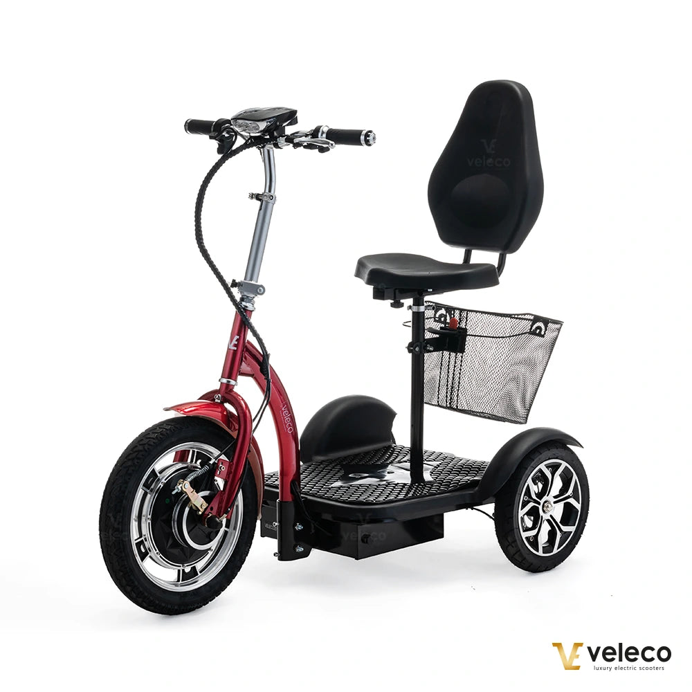 Electric Mobility Scooter Veleco ZT16 Red