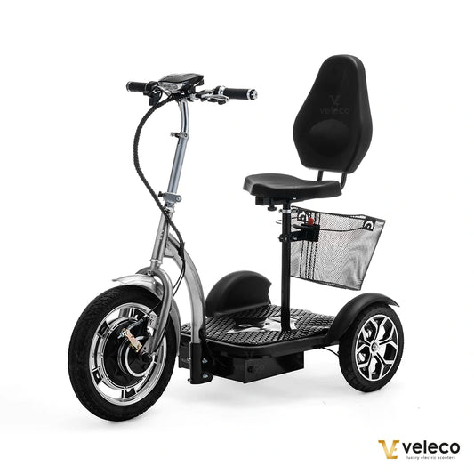Električni mobilni voziček Veleco ZT16 srebrn