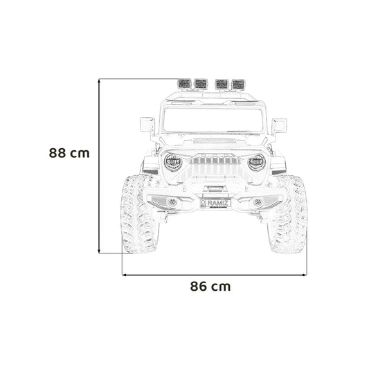 Extreme Sport 4x4 Vehicle Variable Size