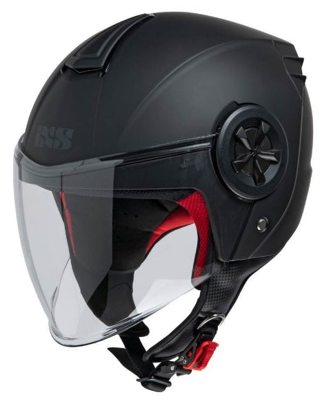 Motorcycle Helmet JET with Open Face and Visor IXS 851 1.0