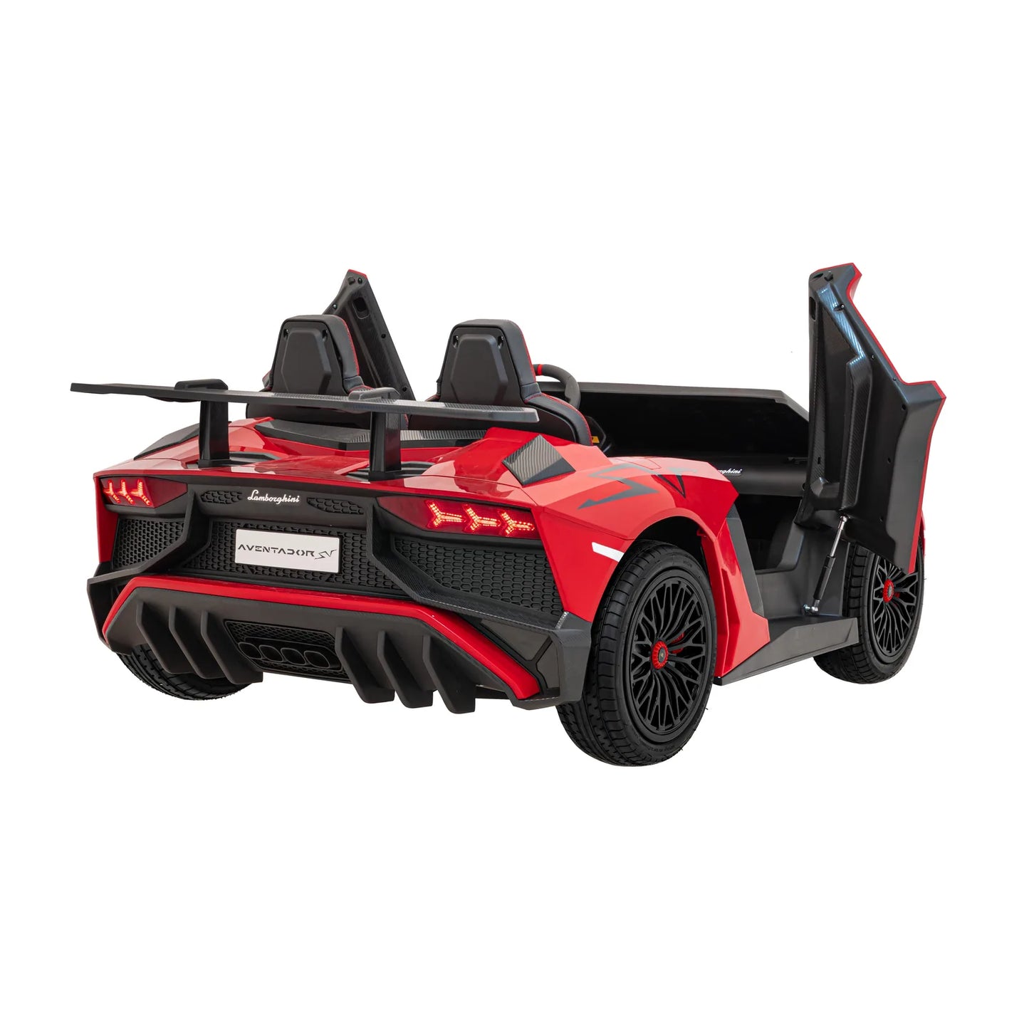 Otroški električni avto Lamborghini Aventador SV STRONG – Rdeča