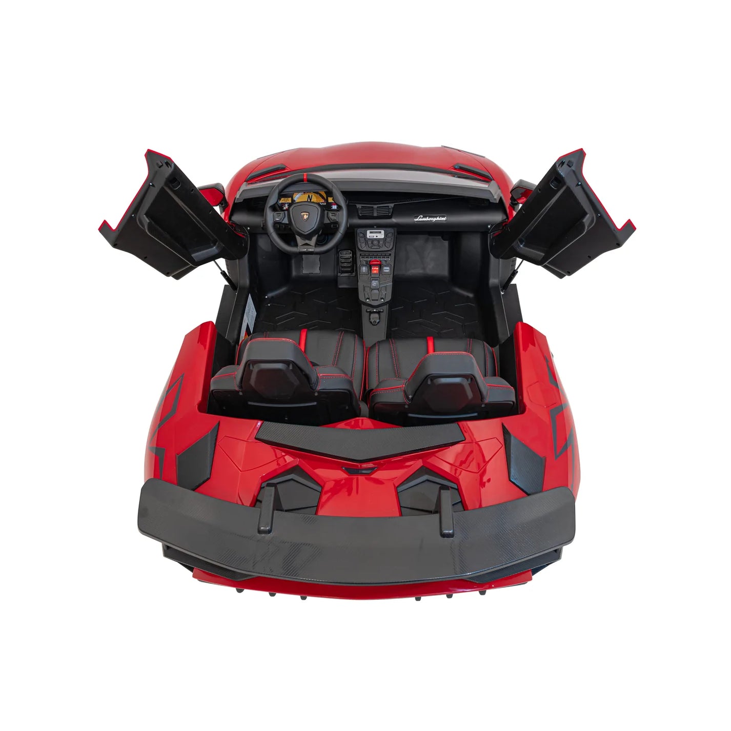 Otroški električni avto Lamborghini Aventador SV STRONG – Rdeča