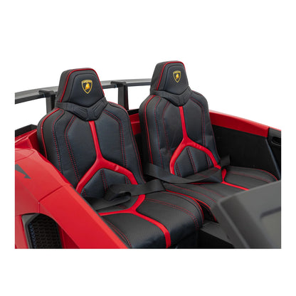 Otroški električni avto Lamborghini Aventador SV STRONG – Rdeča