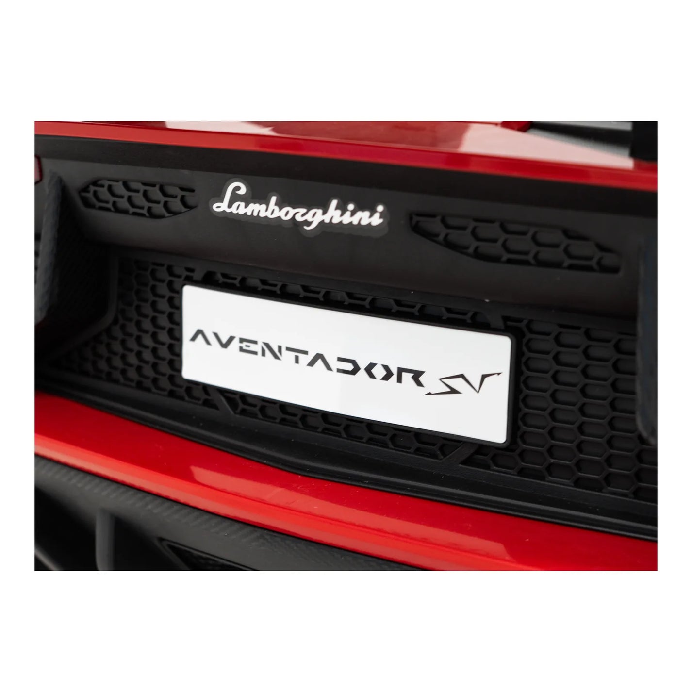 Otroški električni avto Lamborghini Aventador SV STRONG – Rdeča