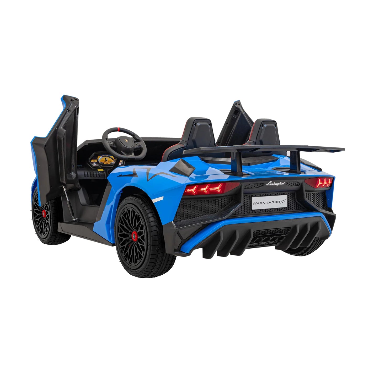 Otroški električni avto Lamborghini Aventador SV STRONG – Modra