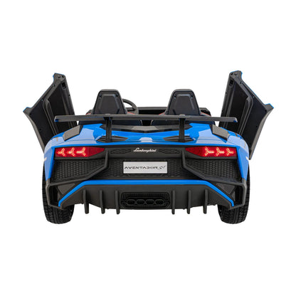 Otroški električni avto Lamborghini Aventador SV STRONG – Modra
