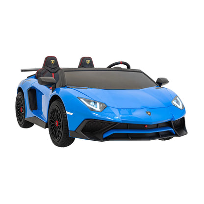 Otroški električni avto Lamborghini Aventador SV STRONG – Modra