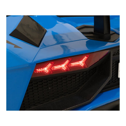 Otroški električni avto Lamborghini Aventador SV STRONG – Modra