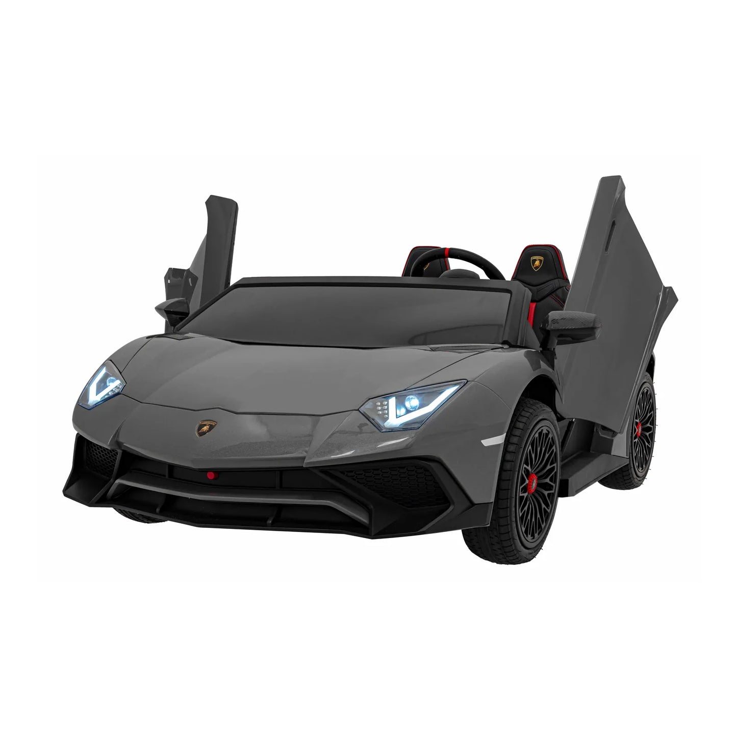 Otroški električni avto Lamborghini Aventador SV STRONG – Siva