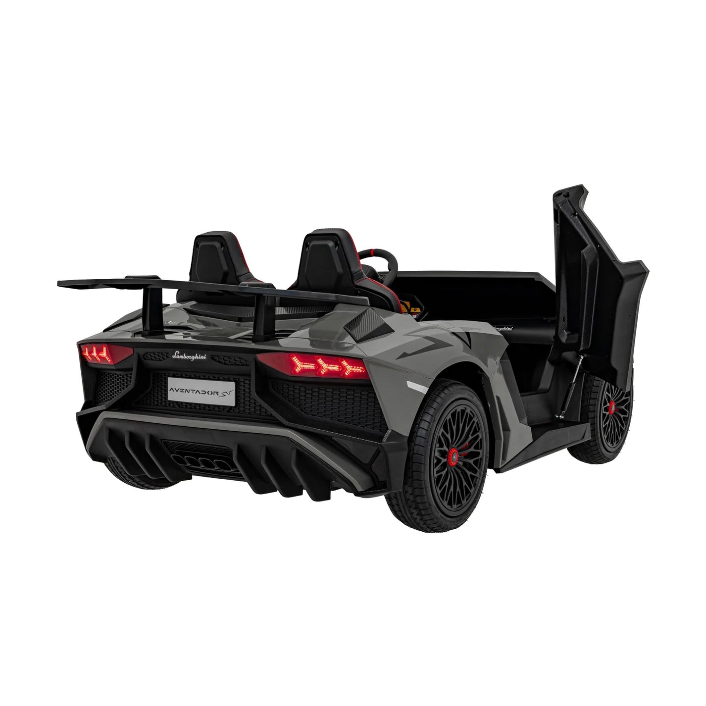 Otroški električni avto Lamborghini Aventador SV STRONG – Siva