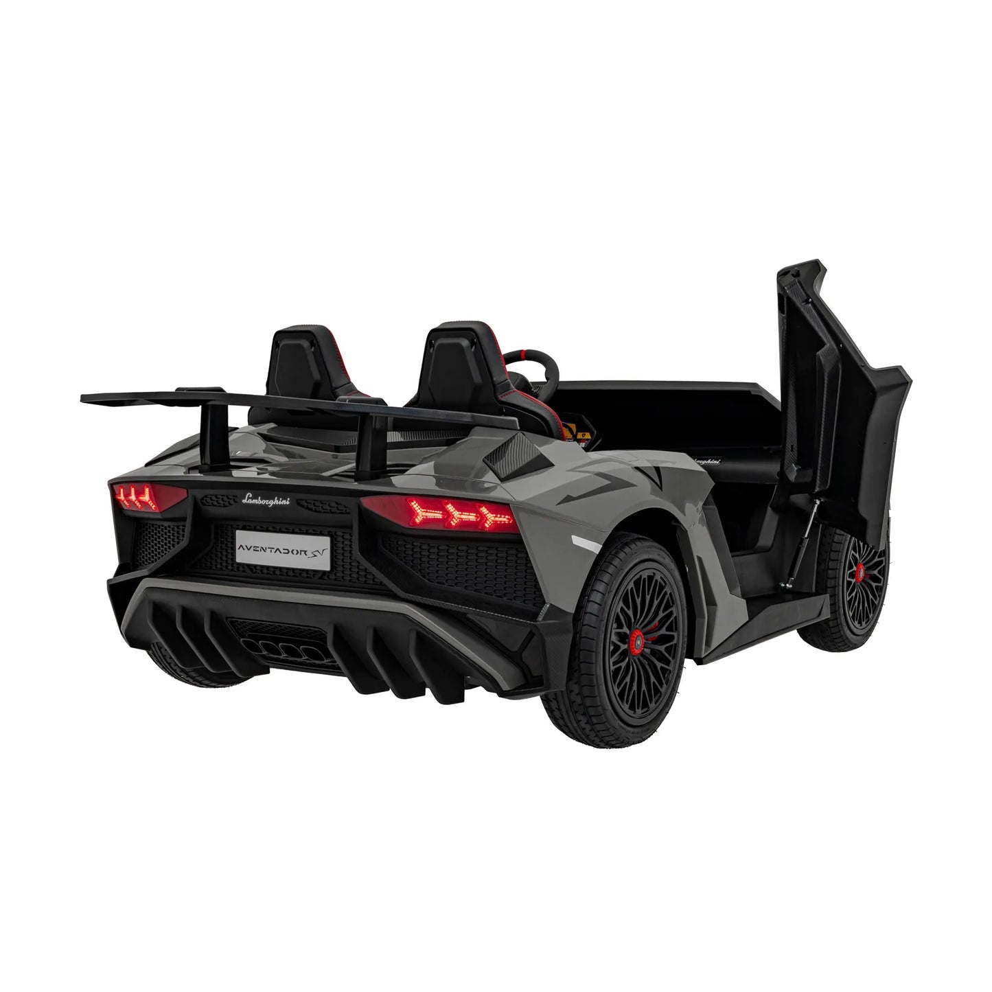 Otroški električni avto Lamborghini Aventador SV STRONG – Siva