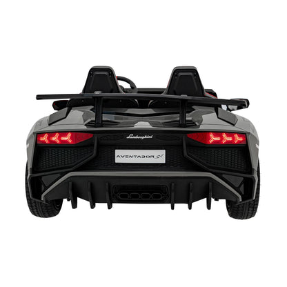 Otroški električni avto Lamborghini Aventador SV STRONG – Siva