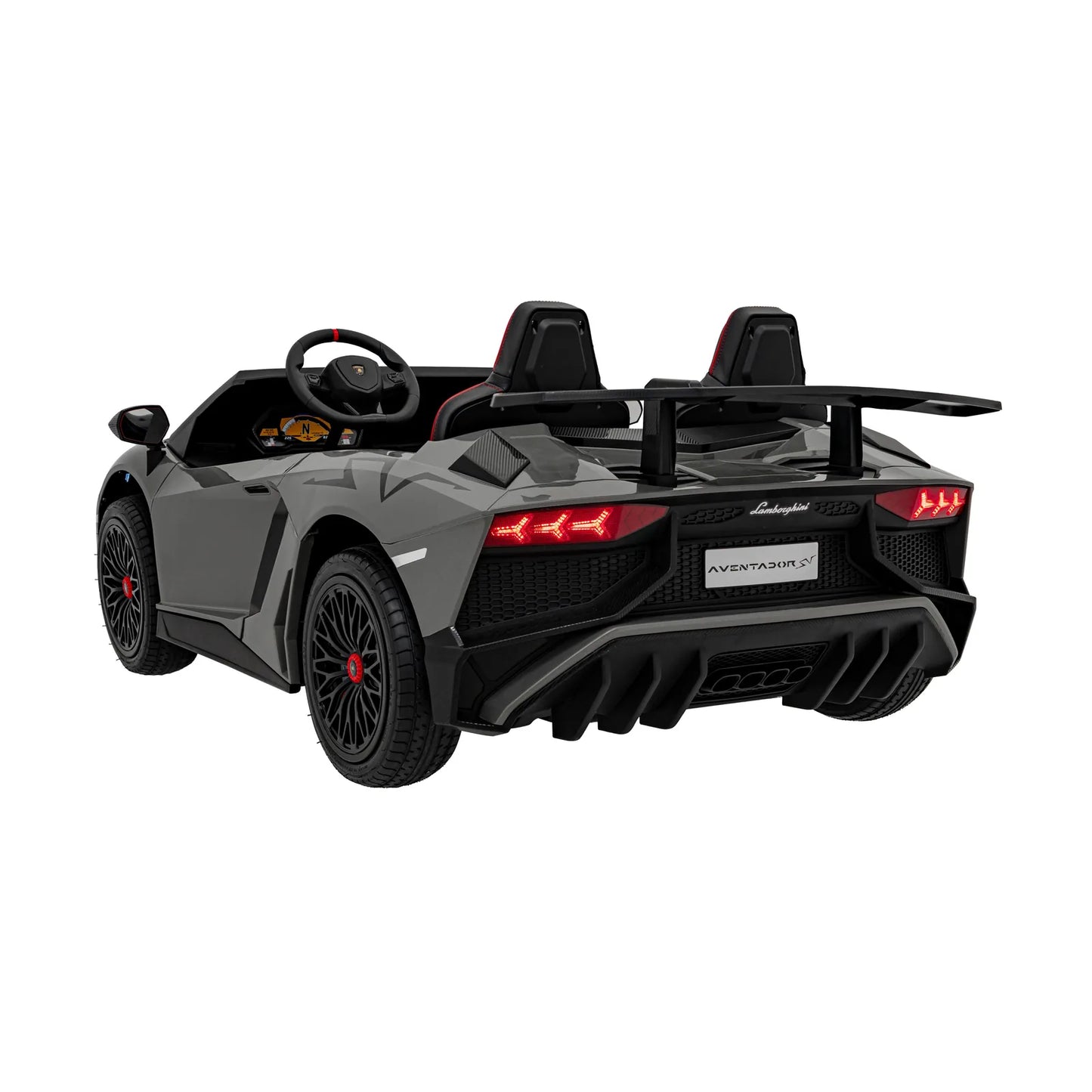 Otroški električni avto Lamborghini Aventador SV STRONG – Siva