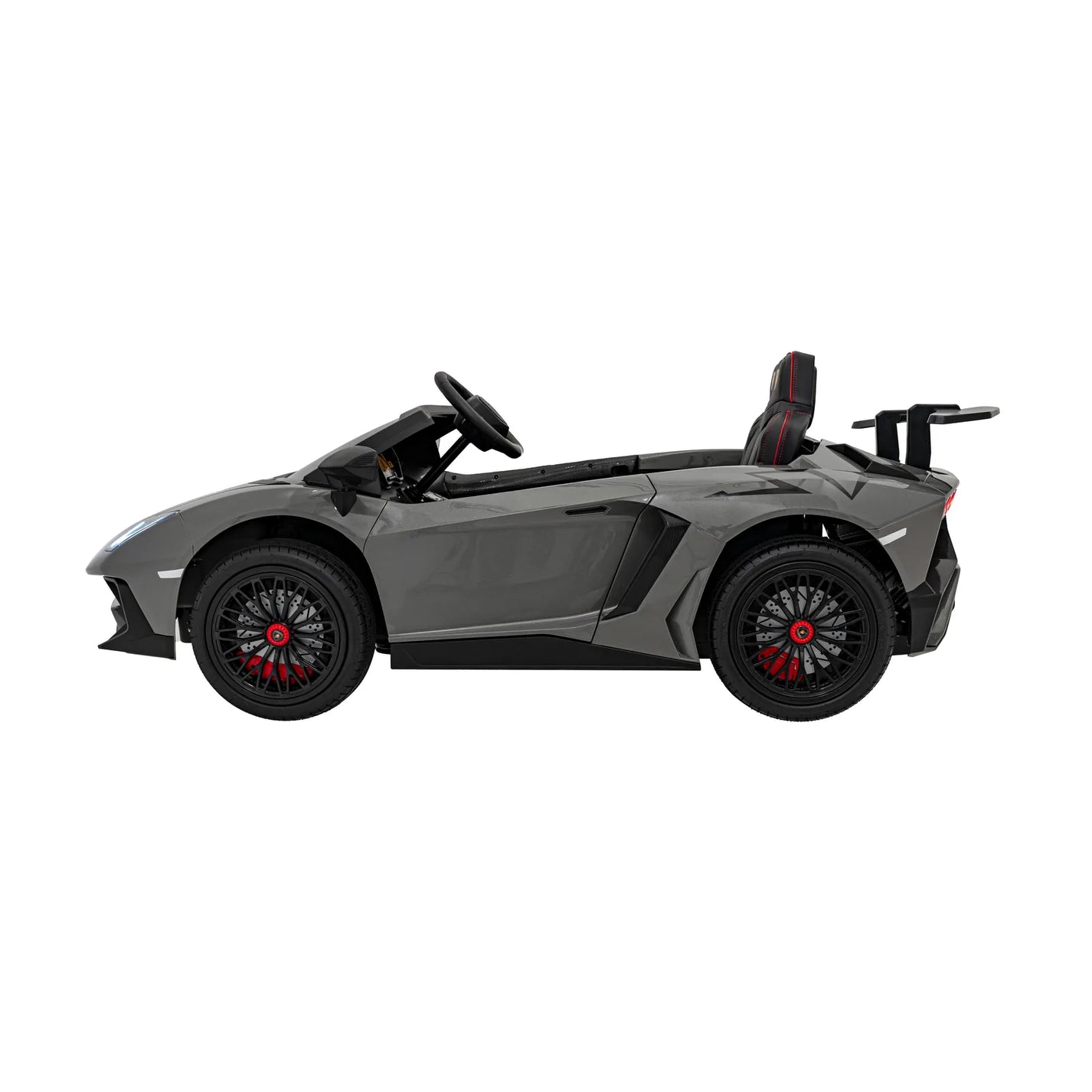 Otroški električni avto Lamborghini Aventador SV STRONG – Siva