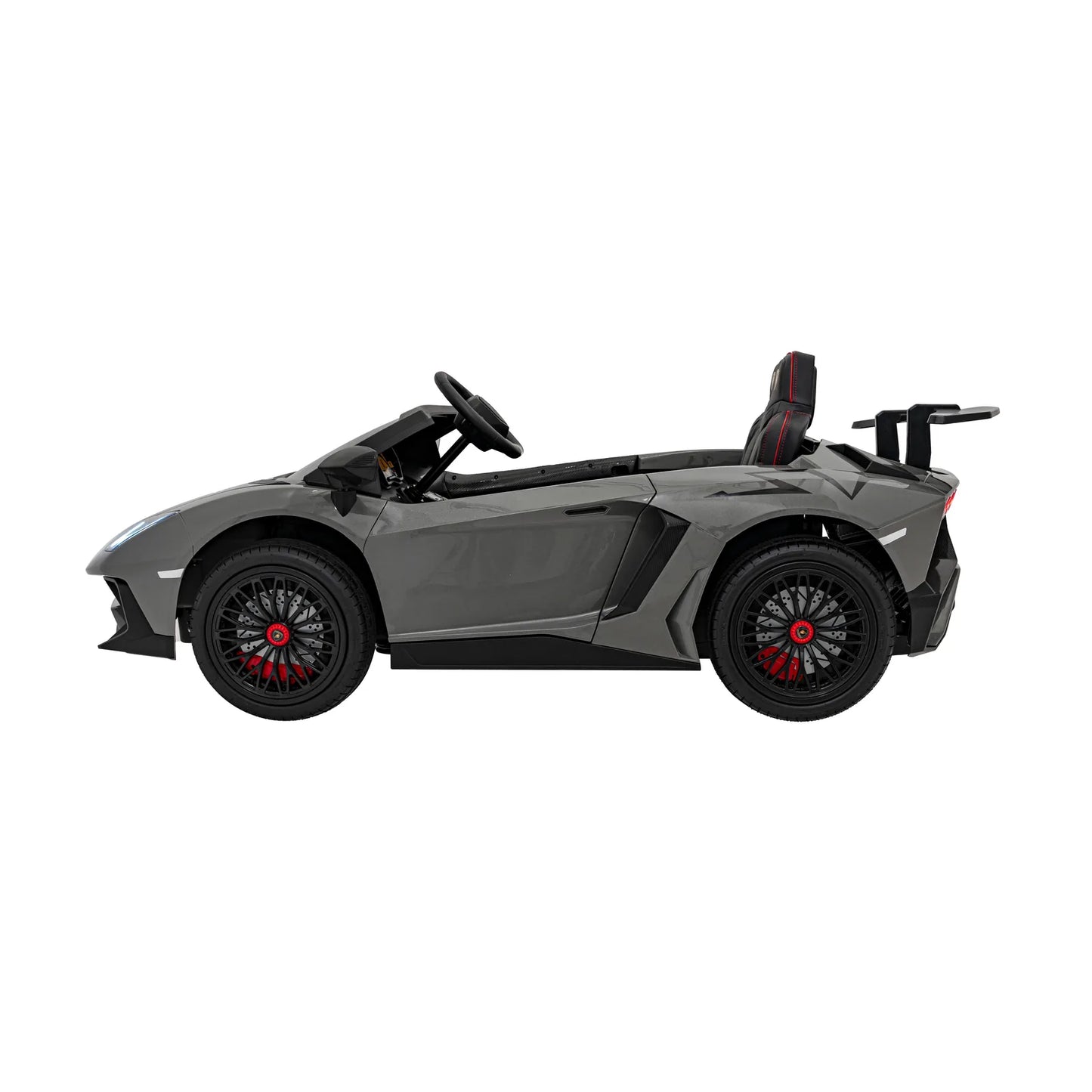 Otroški električni avto Lamborghini Aventador SV STRONG – Siva