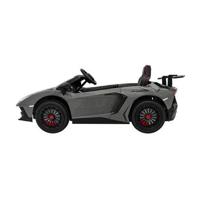 Otroški električni avto Lamborghini Aventador SV STRONG – Siva