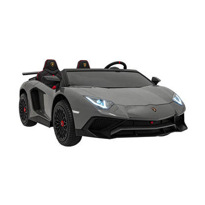 Otroški električni avto Lamborghini Aventador SV STRONG – Siva