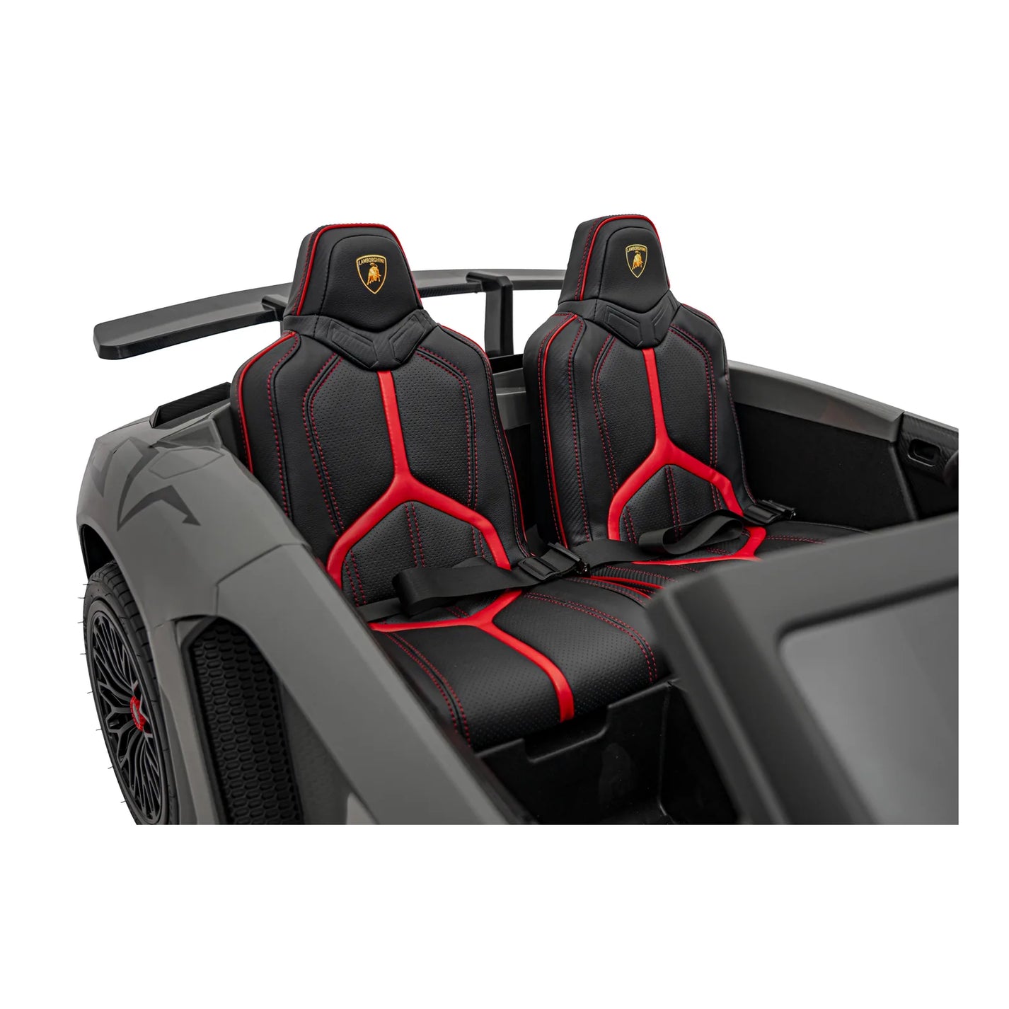 Otroški električni avto Lamborghini Aventador SV STRONG – Siva