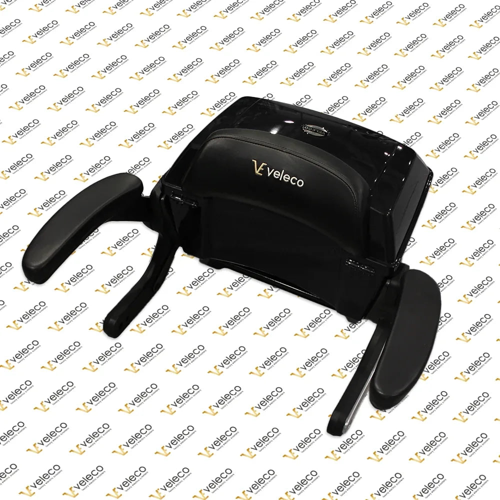 Veleco Spodnji del kovčka črn FASTER DRACO