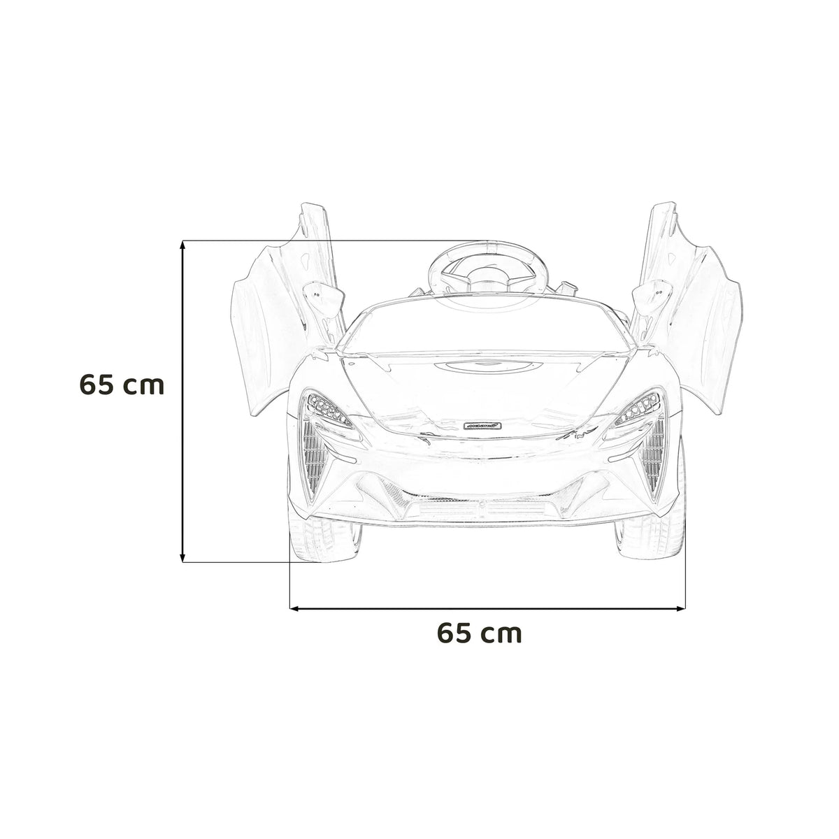 Otroški električni McLaren Artura