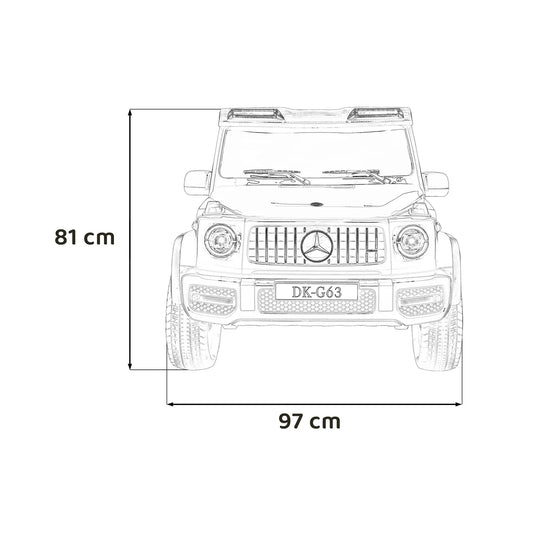 Otroški električni Mercedes-Benz G63 AMG XXL STRONG