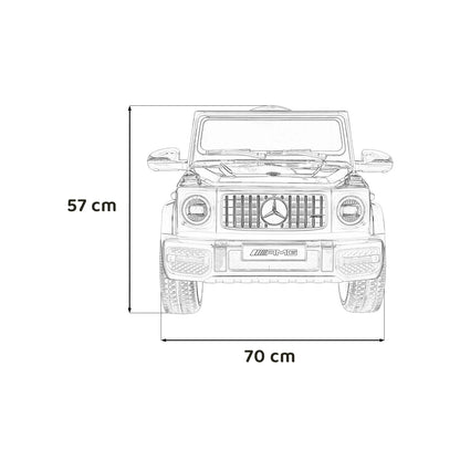 Otroški električni avto Mercedes G63 – Rdeča