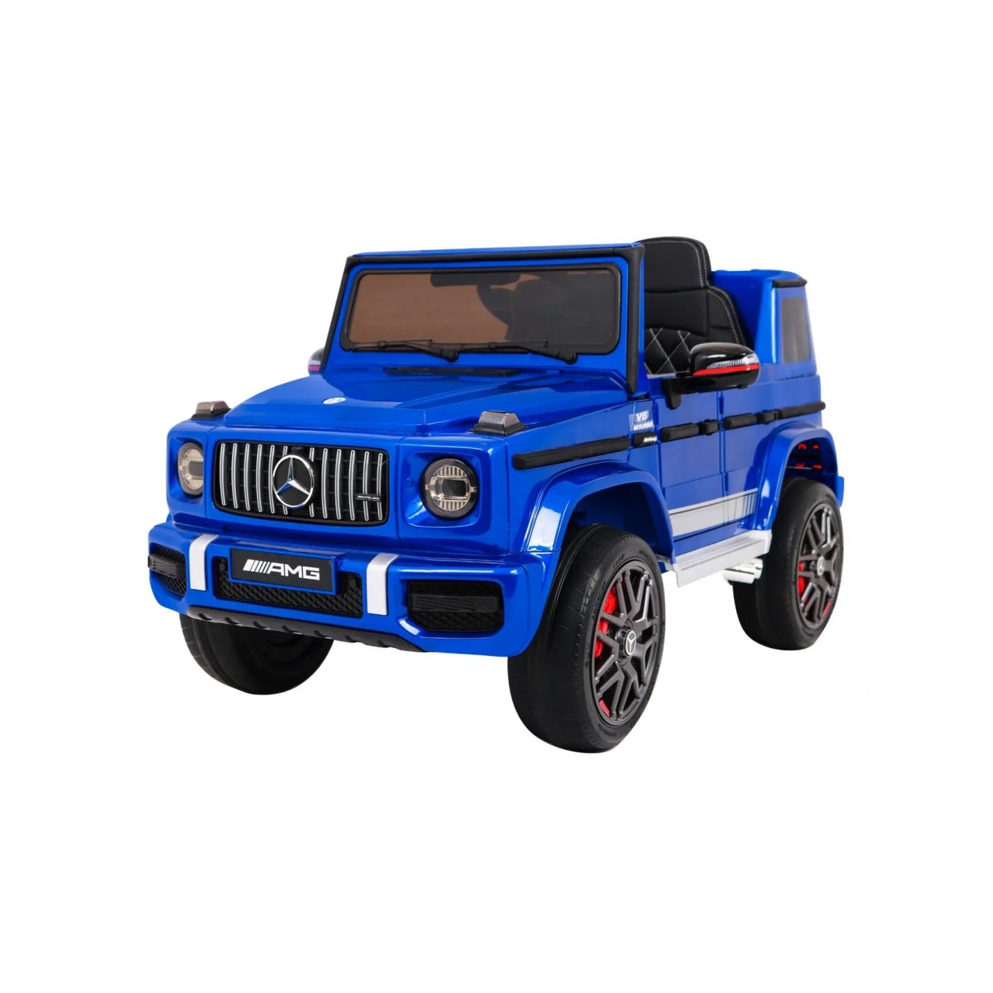 Otroški električni avto Mercedes G63 – lakiran – Modra (lakirana)
