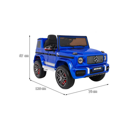 Otroški električni avto Mercedes G63 – lakiran – Modra (lakirana)