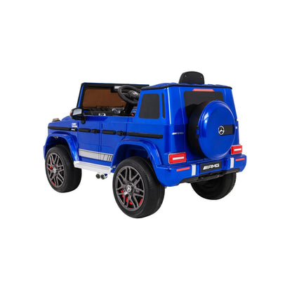 Otroški električni avto Mercedes G63 – lakiran – Modra (lakirana)