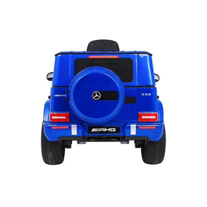 Otroški električni avto Mercedes G63 – lakiran – Modra (lakirana)