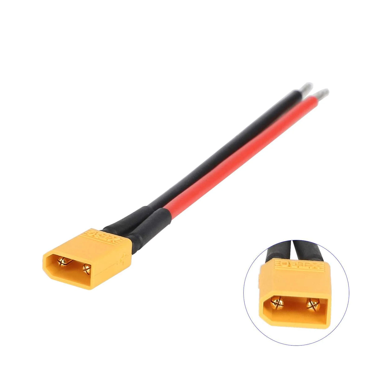 Napajalni kabel z moškim priključkom XT30, 14 AWG – 5/6
