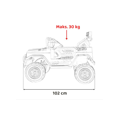 Otroški električni terenec Off-Road Climber