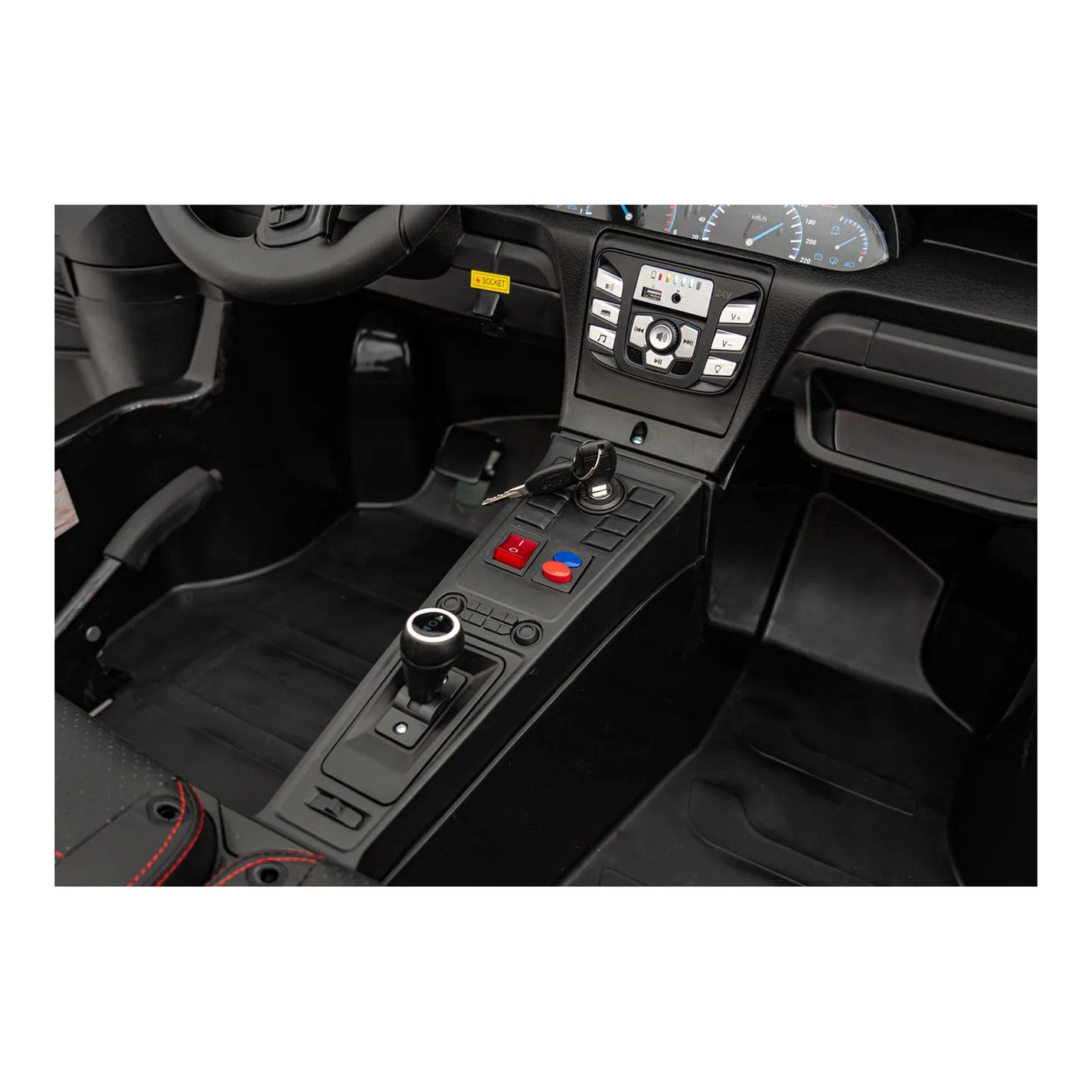 Otroški avto na akumulator Perfecta 24 V – Zelena (lakirana)