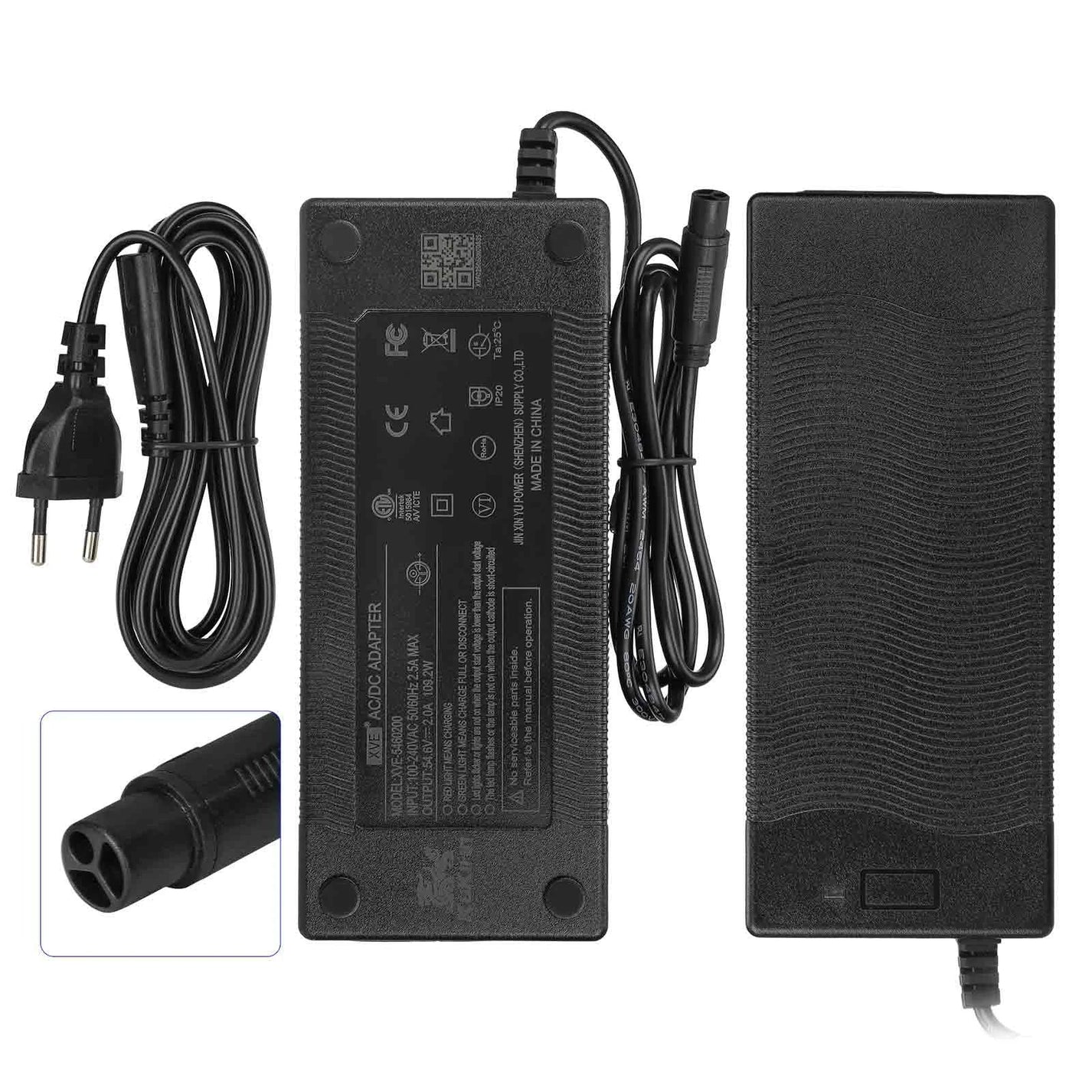 Polnilec za KuKirin G2 DGT - 54.6V 2A